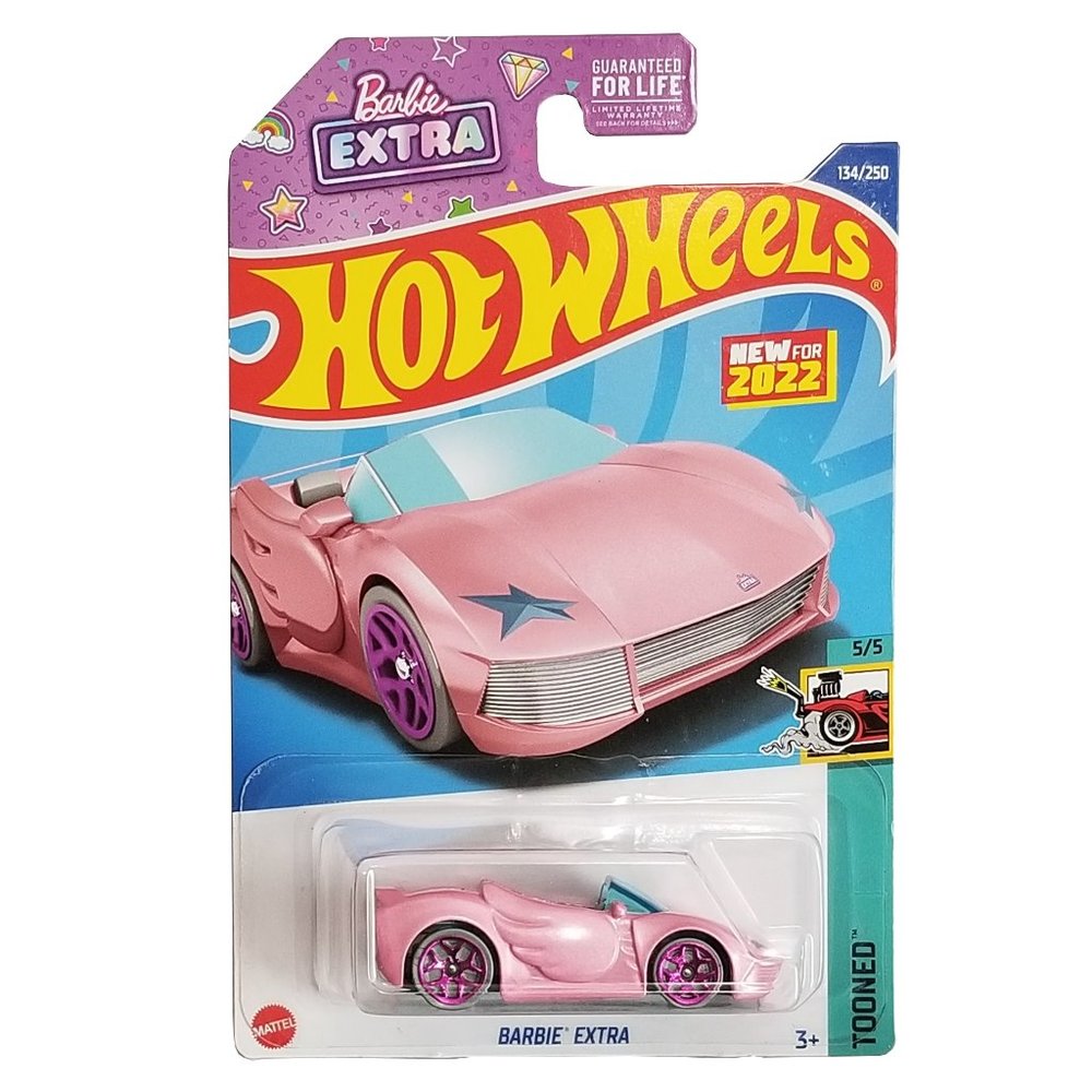 HOT WHEELS BARBIE EXTRA TOONED 2022 #5/5 134/250